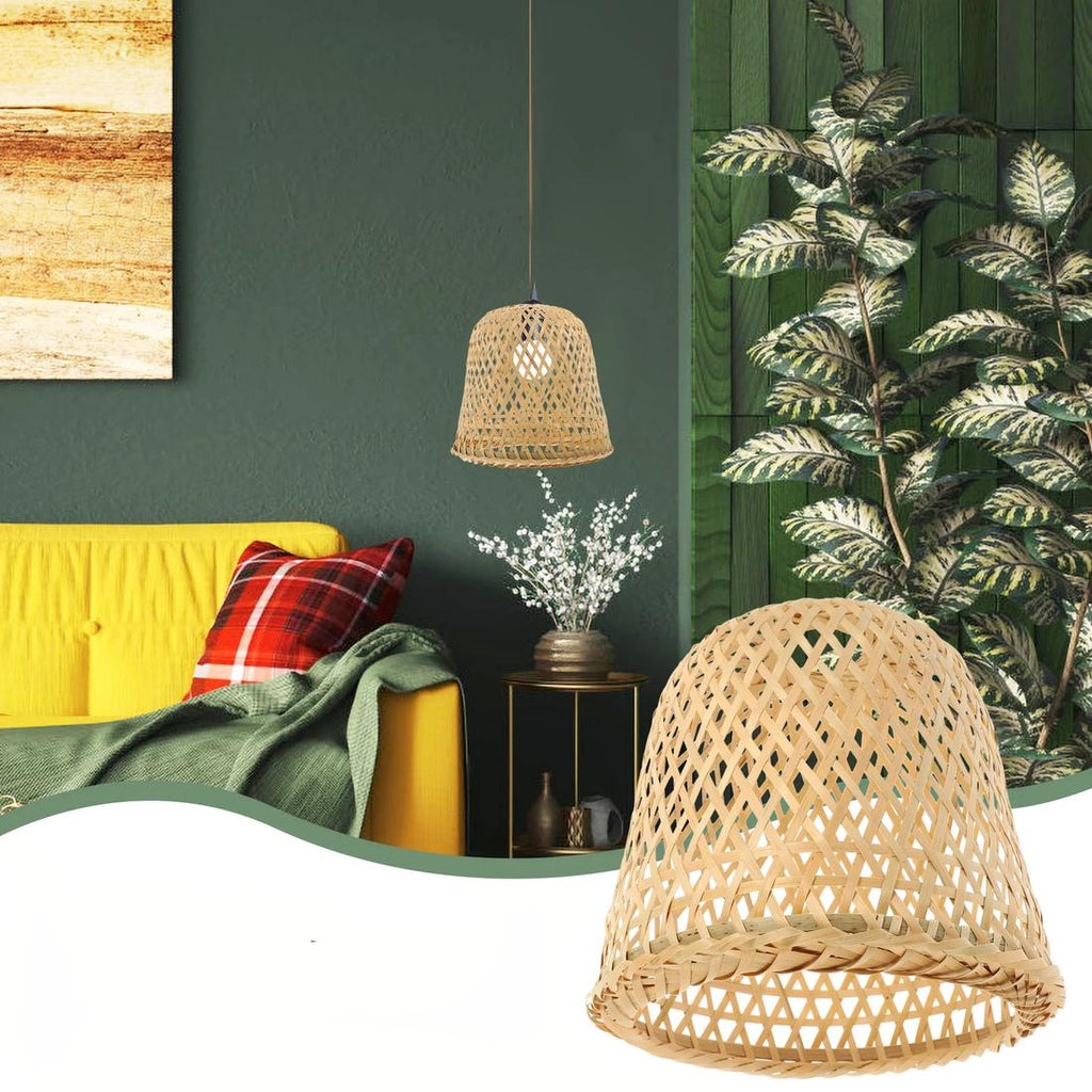 Abat-jour pour lampe de chevet en bambou – Bellerive