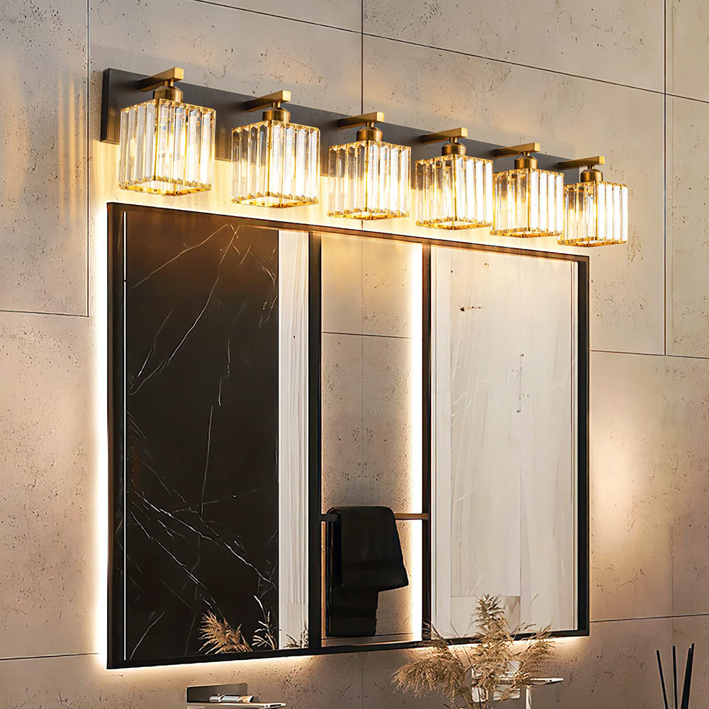 Kristy Applique murale pour miroir frontal, 2/3/4/5/6 Lumières - Neutralighting