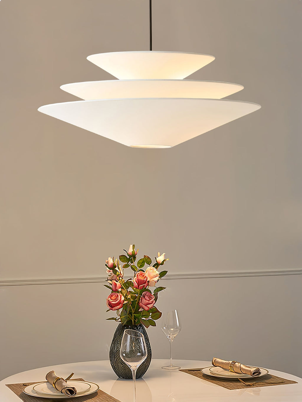 Triara Lampe Suspendue Minimaliste Superposée - Neutralighting