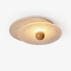 Orlora Plafonnier Circulaire en Travertin - Neutralighting