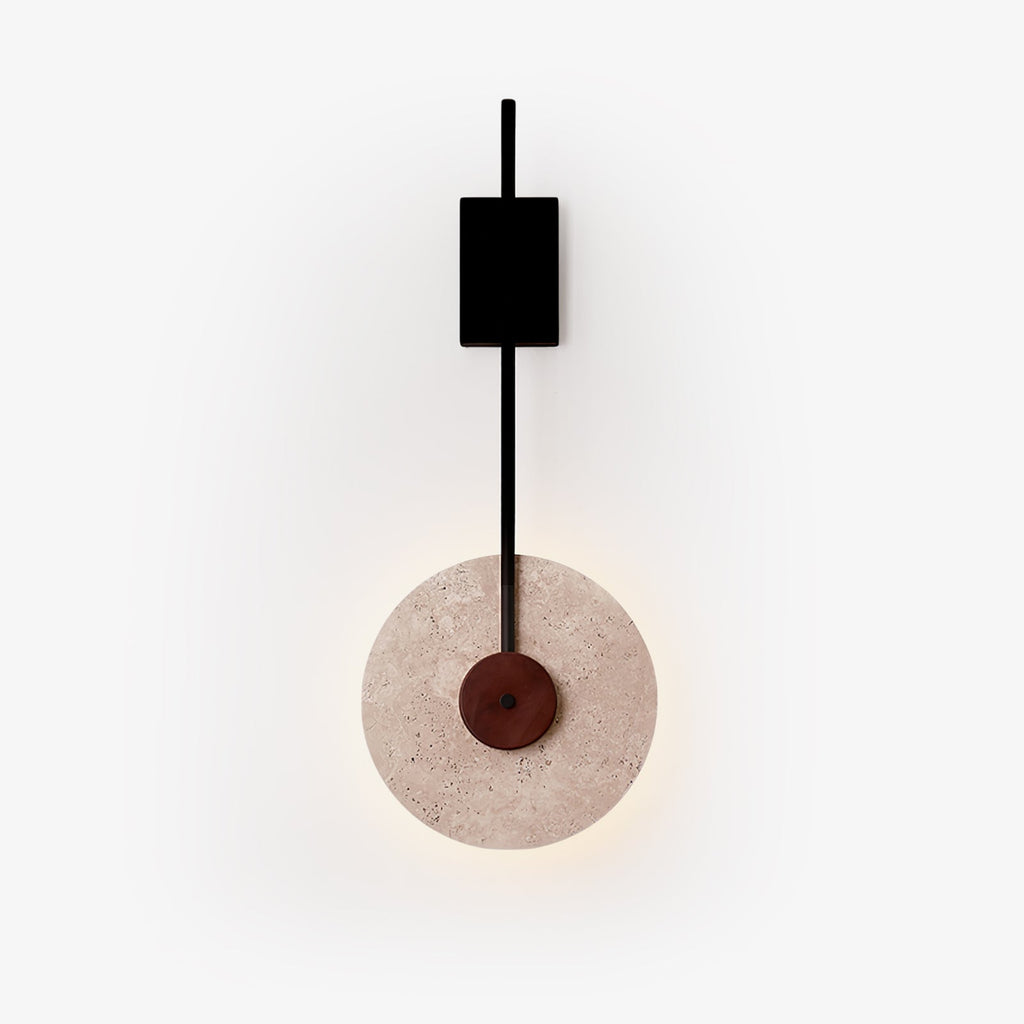 Elysia Applique Murale Moderne en Travertin - Neutralighting