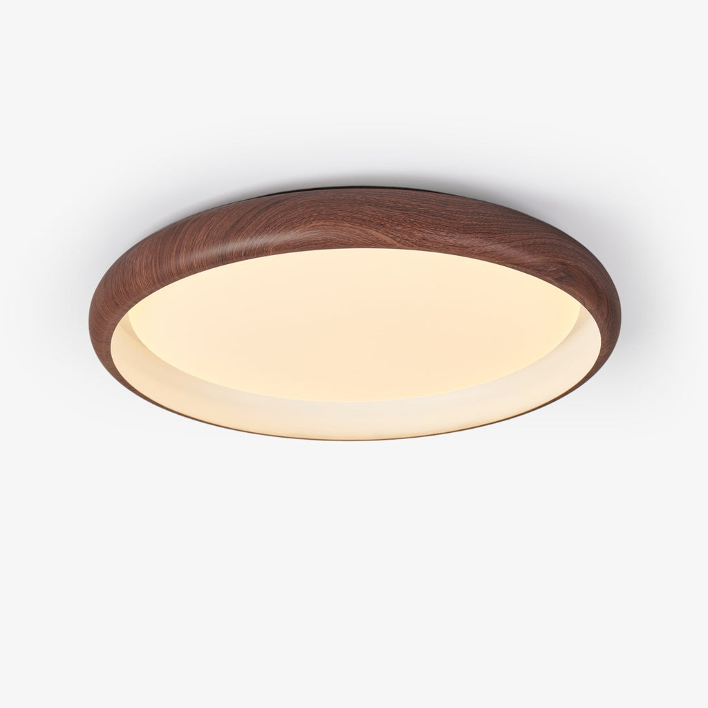 Zesolis Plafonnier Moderne Minimaliste Noyer - Neutralighting
