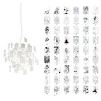 Lustra Chandelier en Papier Personnalisable Créatif - Neutralighting
