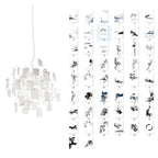 Lustra Chandelier en Papier Personnalisable Créatif - Neutralighting