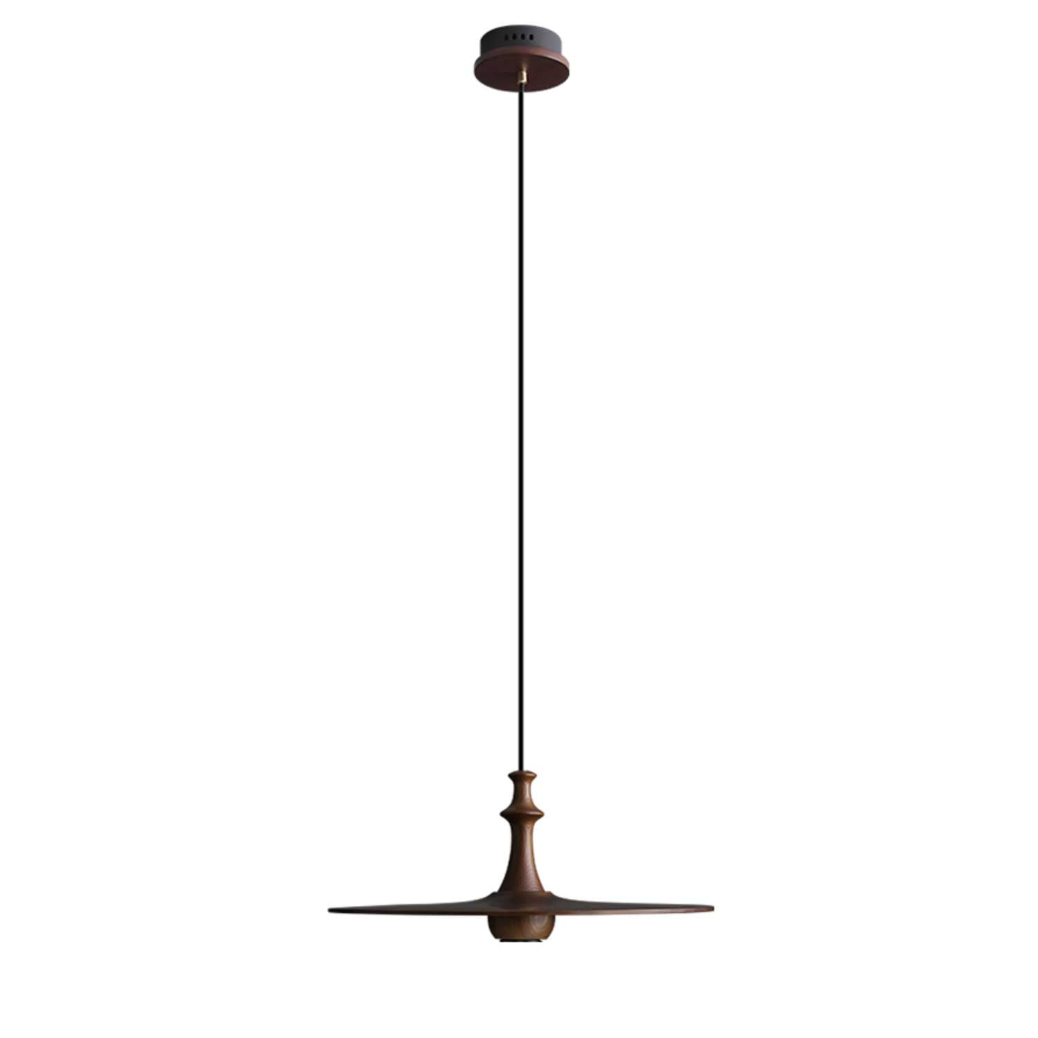 Spindle Lampe Pendante en Bois Tournante - Neutralighting
