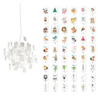 Lustra Chandelier en Papier Personnalisable Créatif - Neutralighting