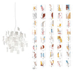 Ortheen Lustre Métal Papier Créativité Individuelle - Neutralighting