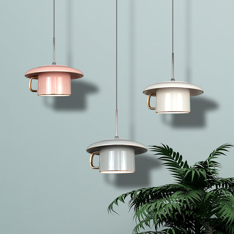 Valentina Urbain Tasse Céramique LED Suspension Salon - Neutralighting