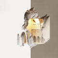 Ray Applique Murale Art Déco Flush LED Encastrée, 3 Styles, Blanc, Salon - Neutralighting