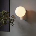 Valentina Minimaliste Intérieur Applique Murale Métal Verre Chambre à Coucher - Neutralighting
