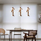 Epoch Nordique LED Lustre Bois Salon/Salle À Manger/Chambre À Coucher - Neutralighting
