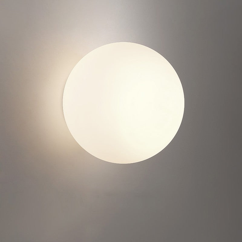 Valentina Moderne Bulle Sphère Plafonnier Verre Chambre à Coucher - Neutralighting