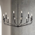 Silva Lustre Linéaire LED Moderne, Métal, Noir, Salon - Neutralighting