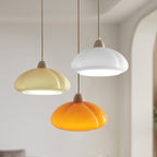 Valentina Rétro Suspension Citrouille Verre Chambre À Coucher - Neutralighting
