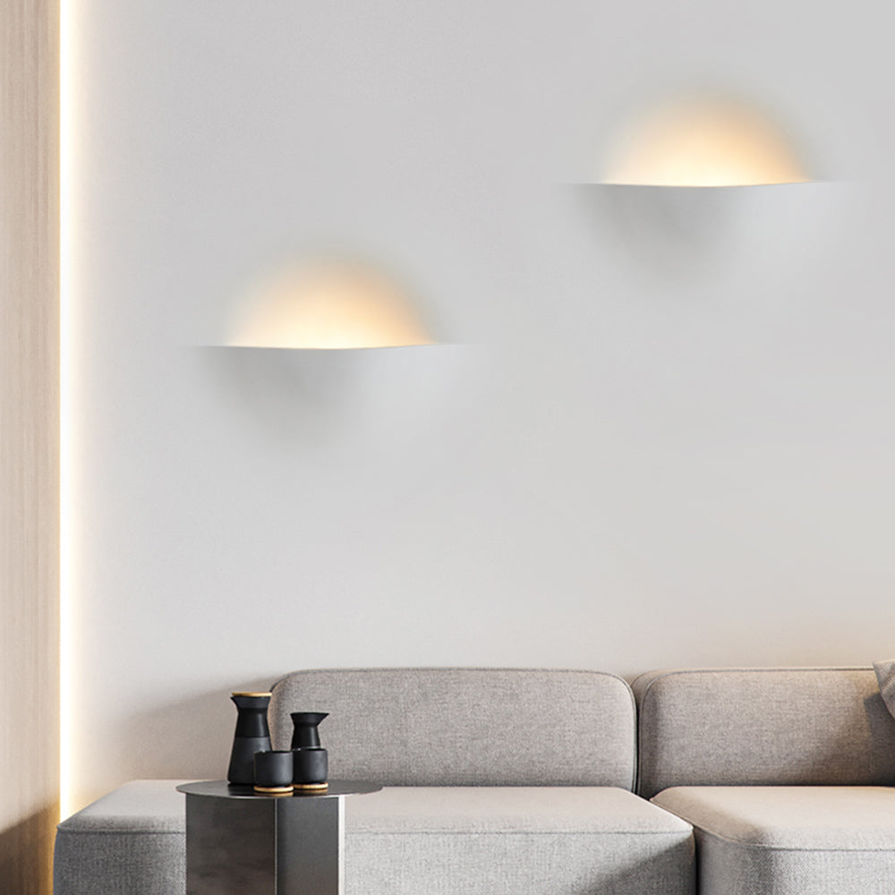 Aria Applique Murale Encastrée/Plâtre, Moderne, 4 Styles, Métal, Blanc, Salon - Neutralighting