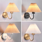 Tiffany Vintage Applique Murale Laiton/Noir Métal Chambre À Coucher - Neutralighting