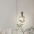 Valentina Suspension Luminaire LED Retro Chrome Métal/Acrylique Chambre Salon - Neutralighting