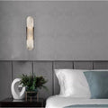 Arisha Applique Murale Marbre/Metal Moderne, Noir/Or, Cour - Neutralighting