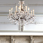 Silva Lustre décoratif Moderne, Métal/Cristal, Rouille, Salon - Neutralighting