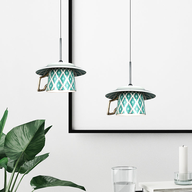 Valentina Millésime Argyle Modèle Tasse Céramique Suspension Salon - Neutralighting