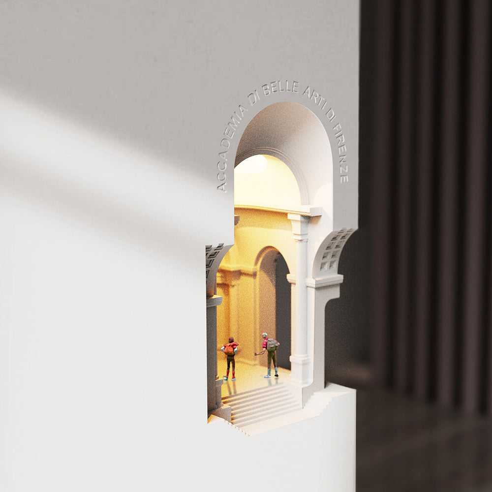 Ray Applique Murale Art Déco Flush LED Encastrée, 3 Styles, Blanc, Salon - Neutralighting