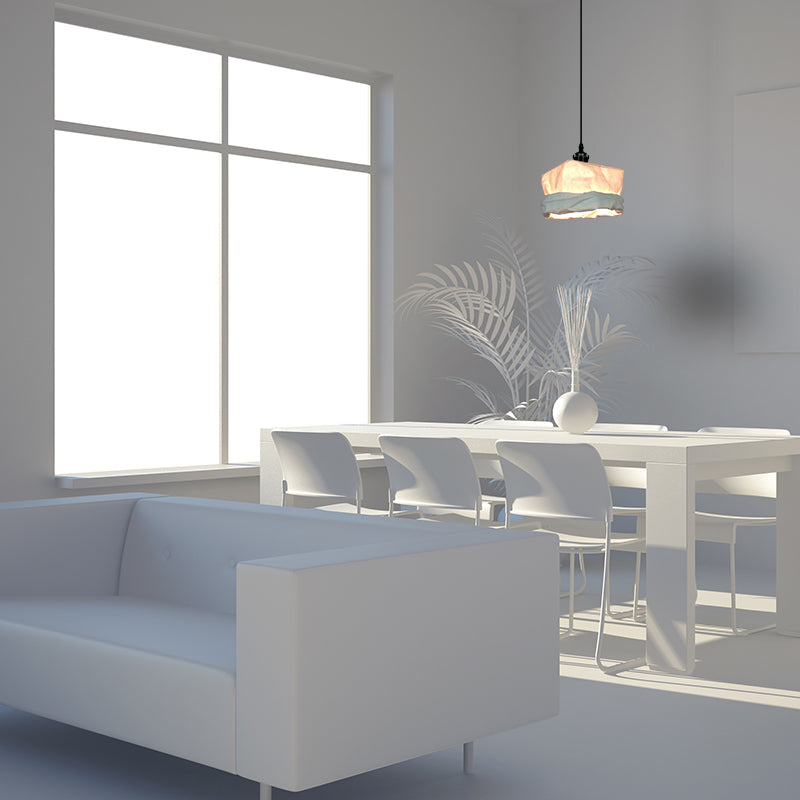Valentina Millésime Tasse Métal Papier LED Suspension Salon - Neutralighting