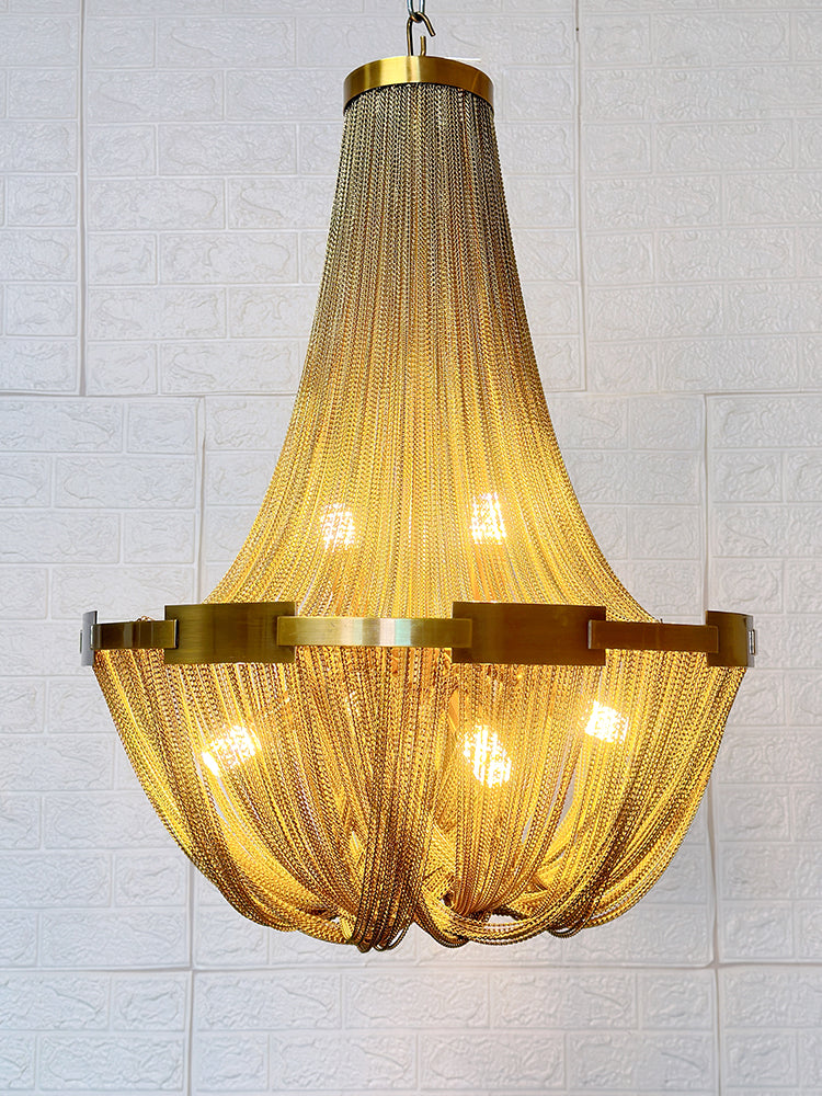 Solara Chandelier Gland Chaîne en Aluminium - Neutralighting