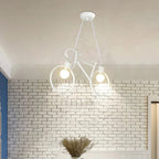 Mira Moderne Créatif Forme De Bicyclette LED Suspension Métal Salon - Neutralighting