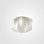 Etrio Suspension Vintage. Métal/Tissu. Blanc. Bar - Neutralighting