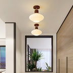 Arisha Minimaliste Moderne Plafonnier Bois/Noyer Couloir - Neutralighting
