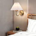 Tiffany Vintage Applique Murale Laiton/Noir Métal Chambre À Coucher - Neutralighting