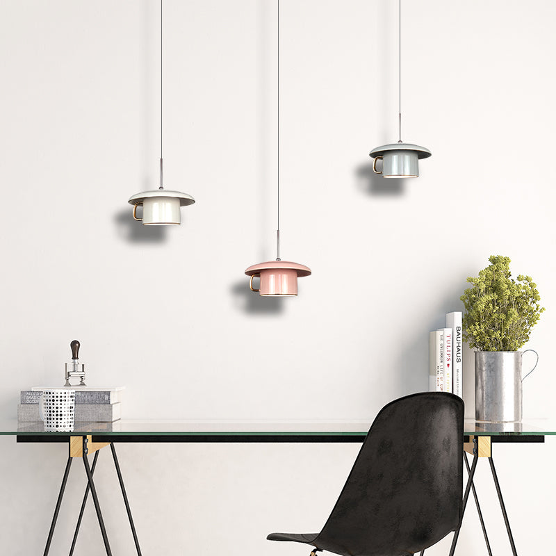 Valentina Urbain Tasse Céramique LED Suspension Salon - Neutralighting