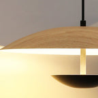 Zephy Suspension Dôme Traditionnelle. Bois/Marron. Salon/Salle à Manger - Neutralighting