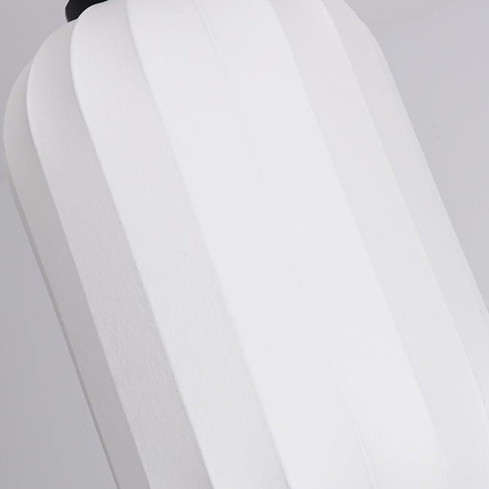 Ritta Suspension Vintage, Métal/Soie, Noir/Blanc, Chambre à Coucher - Neutralighting