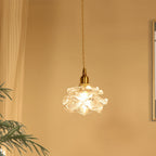 Valentina Romantique Rétro Rose Suspension Clair Verre Chambre à coucher - Neutralighting