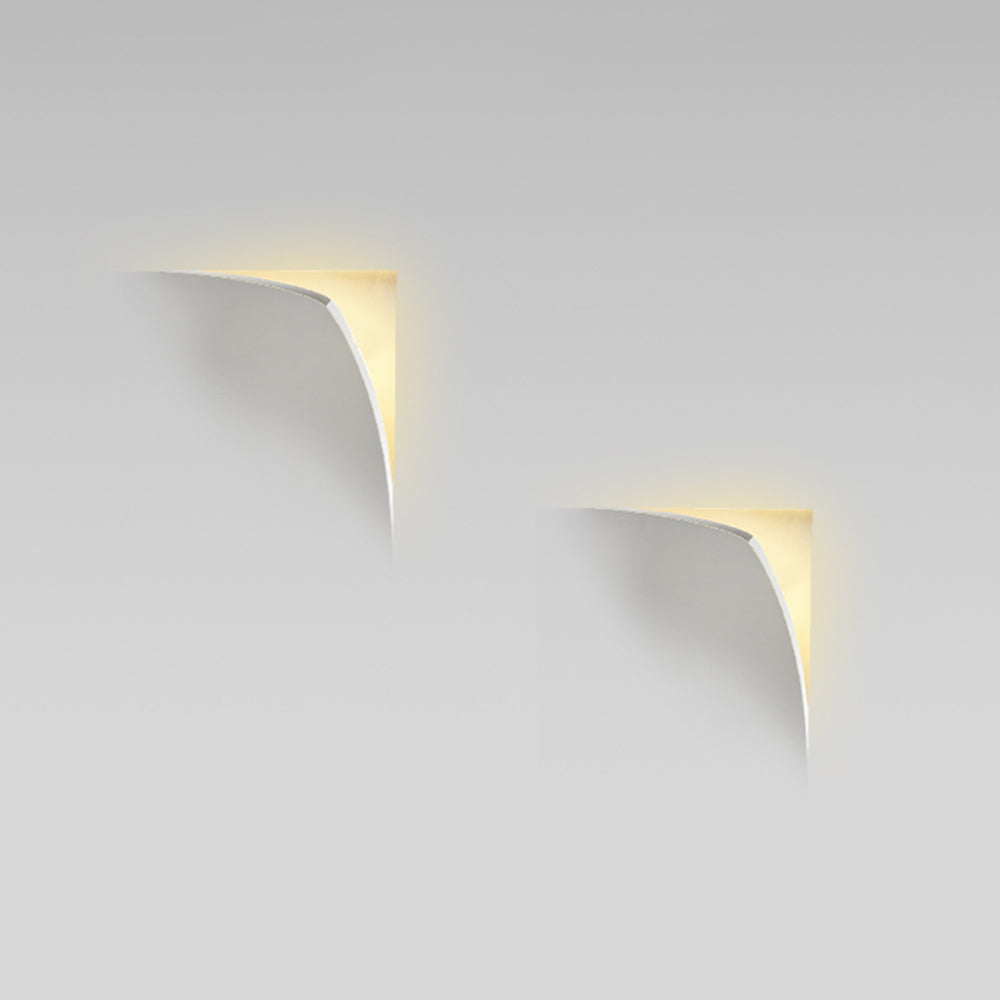Aria Applique Murale Encastrée/Plâtre, Moderne, 4 Styles, Métal, Blanc, Salon - Neutralighting
