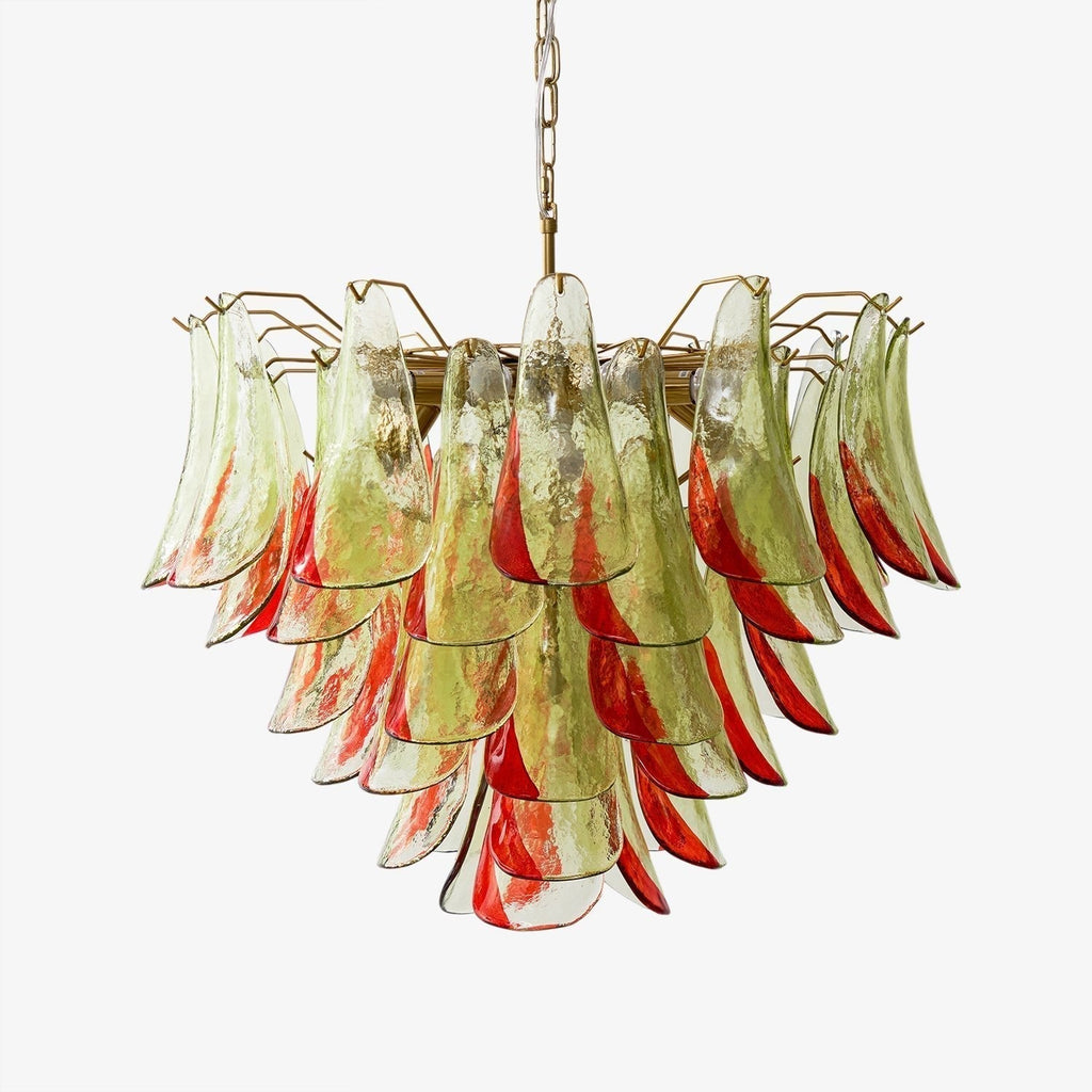 Aurora Lustre en Verre Murano Pétale Élégant - Neutralighting