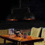 Silva Industrielle Luminaires Suspensions Vintage LED Métal Noir Salon/Chambre à Coucher - Neutralighting