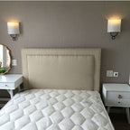 Silva Moderne Cylindrique Métal Tissu Intérieur Applique Murale Chambre à Coucher - Neutralighting