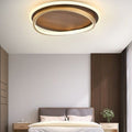 Arisha Moderne Rund Dimmable Plafonnier Or Métal Acrylique Chambre à coucher - Neutralighting