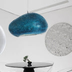 Avi Suspension Pain Moderne, Résine/Acrylique, Bleu/Gris/Noir, Chambre - Neutralighting