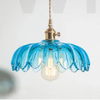 Valentina Rétro LED Suspension Métal/Verre Fleur Salle À Manger - Neutralighting