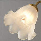 Arisha Rétro LED Applique Murale Or Métal Verre Salon Chambre À Coucher - Neutralighting