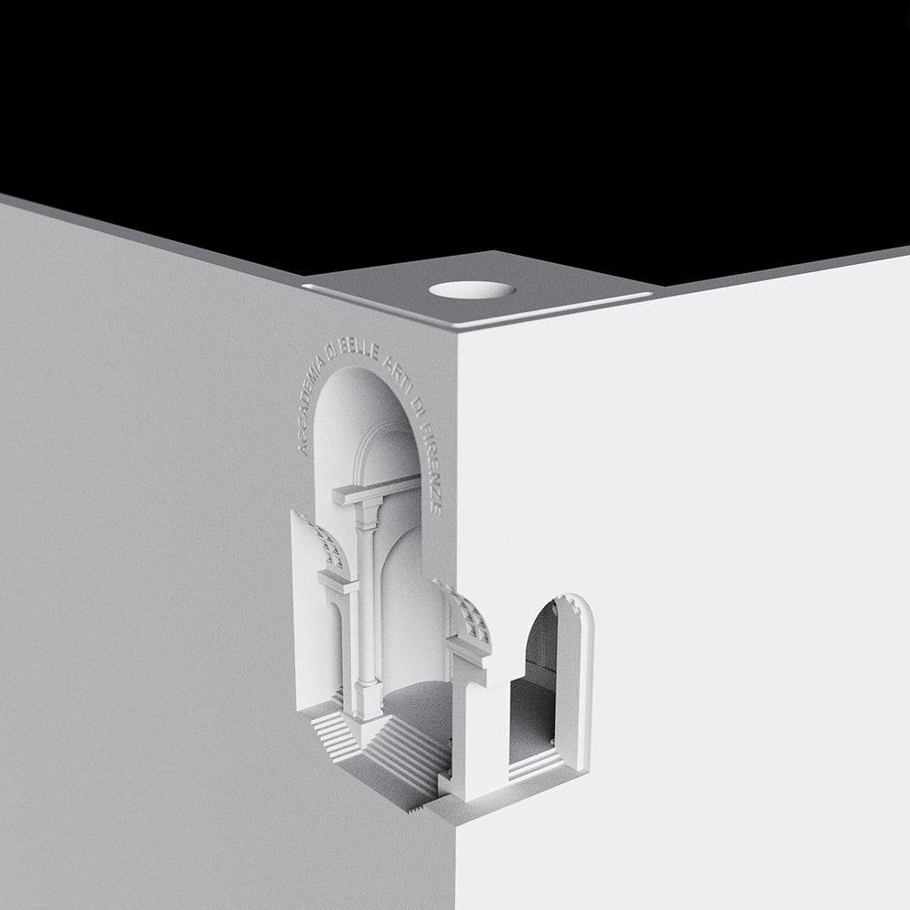 Ray Applique Murale Art Déco Flush LED Encastrée, 3 Styles, Blanc, Salon - Neutralighting