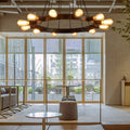 Silva Vintage LED Lustre Marron Métal Salon/Bar/Salle À Manger - Neutralighting