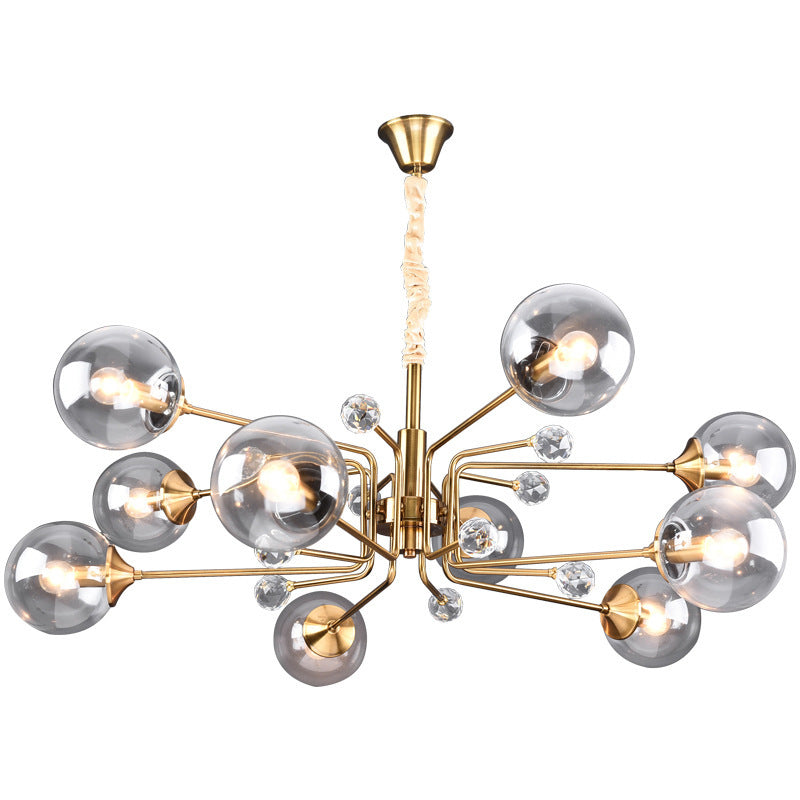 Valentina Moderne Nordique Lustre Clair/Grisl Salon/Chambre à Coucher - Neutralighting