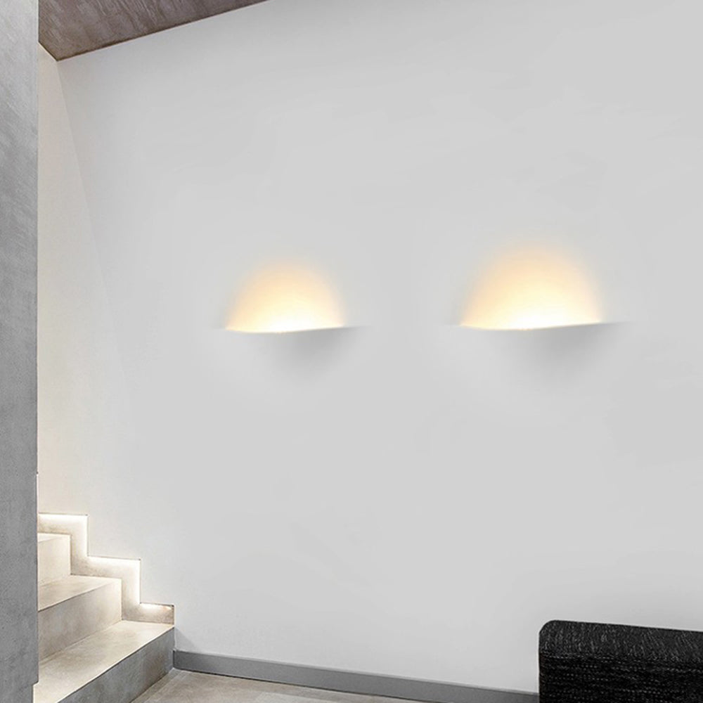 Aria Applique Murale Encastrée/Plâtre, Moderne, 4 Styles, Métal, Blanc, Salon - Neutralighting