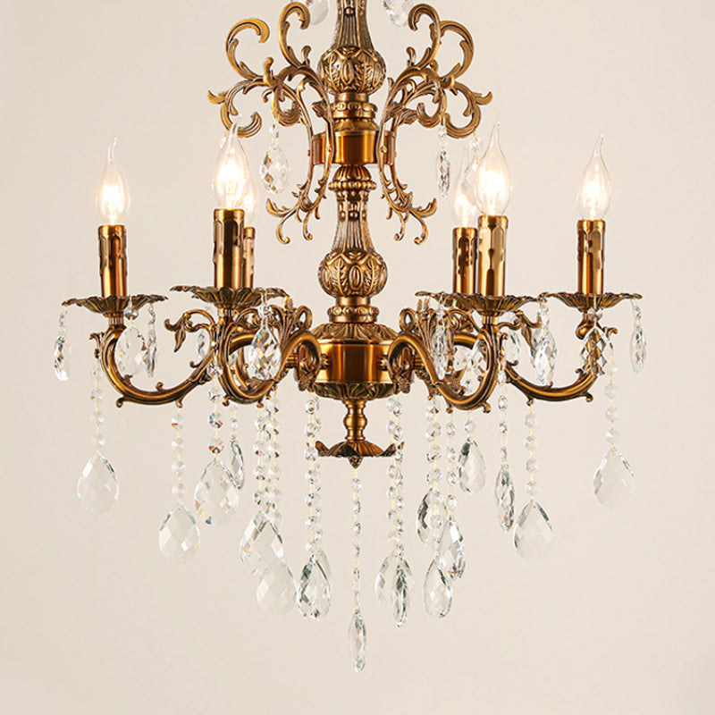 Silva Lustre LED Moderne Design, Métal, Bronze Doré, Salon - Neutralighting