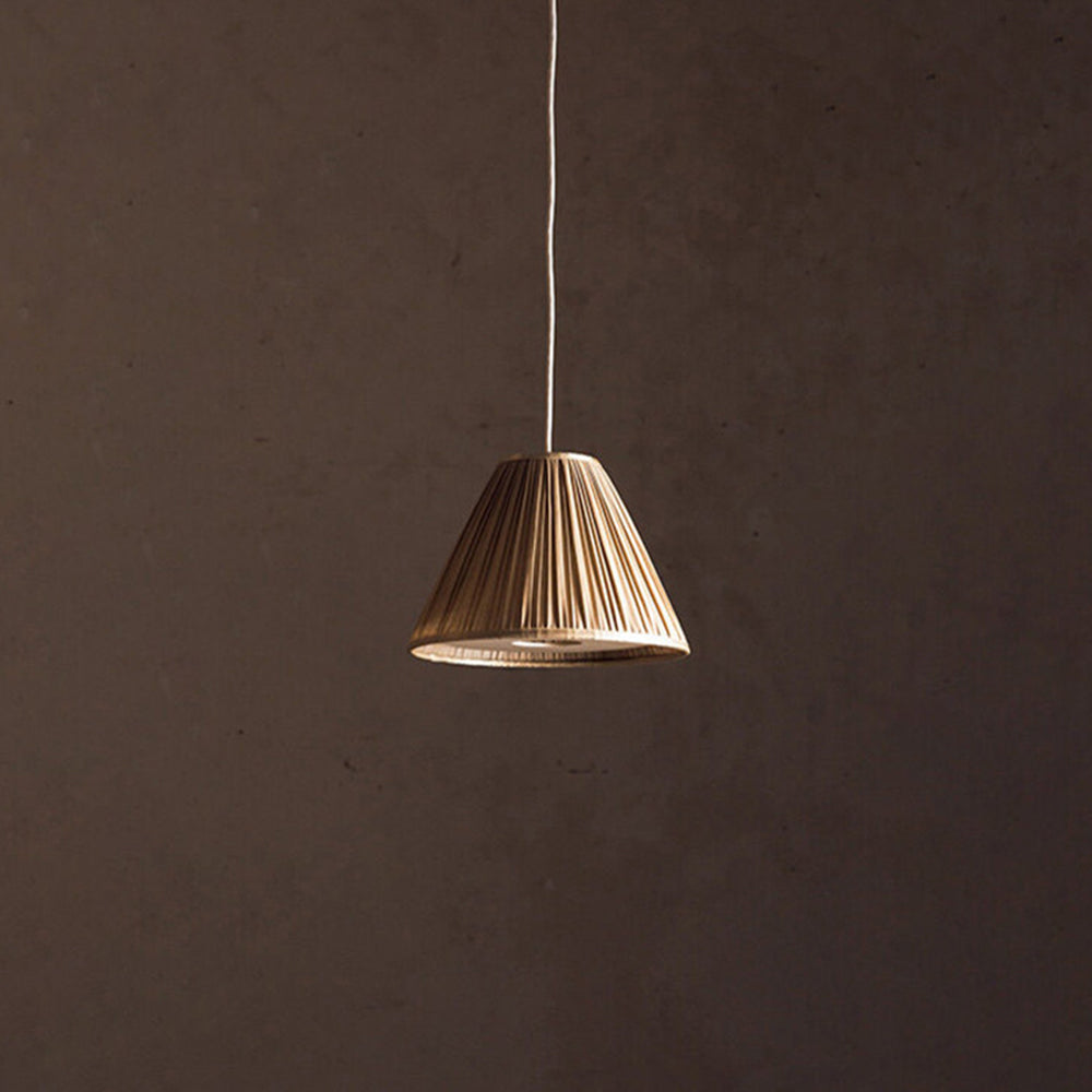 Ritta Suspension Vintage, Métal/Tissu, Brun, Salon - Neutralighting