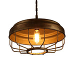 Silva Industriel LED Suspension Métal/Verre Chambre À Coucher/Salle À Manger - Neutralighting